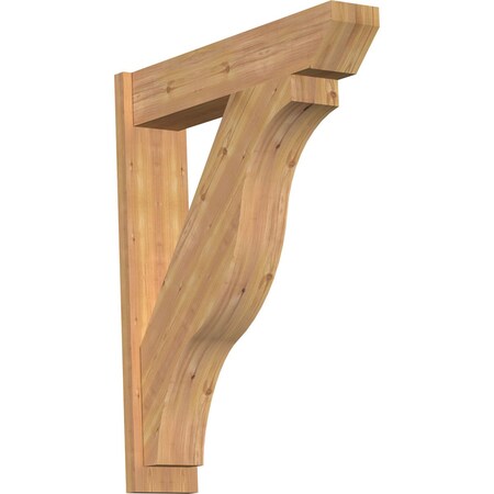 Funston Slat Smooth Outlooker, Western Red Cedar, 7 1/2W X 34D X 42H